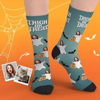 Halloween Face Socks for Cat Lovers