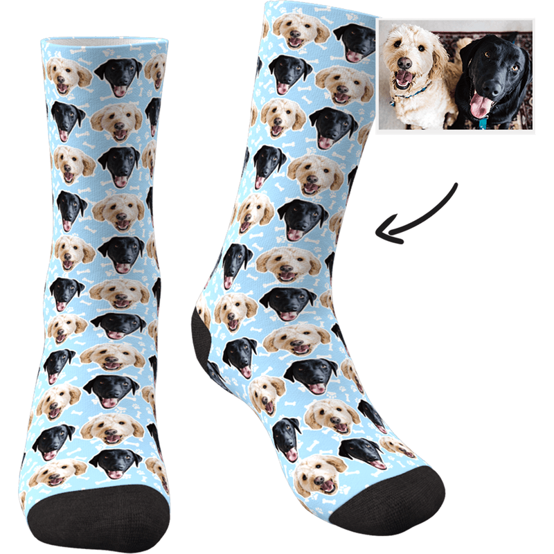 Custom Dog Socks for Pet Owners — Novelty Socks