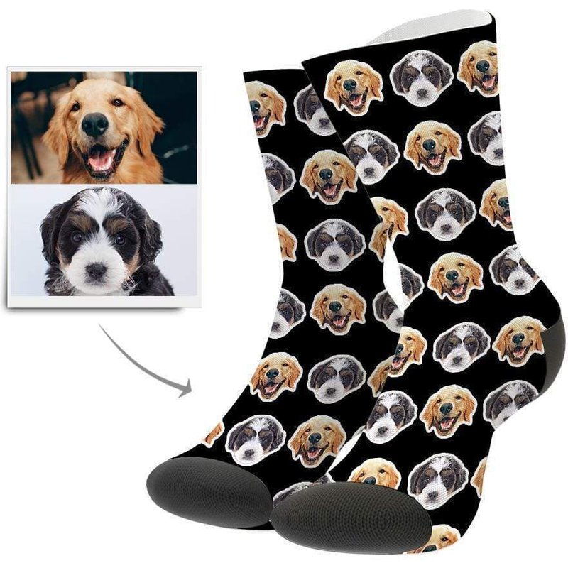 Dog Face Socks Gift for Dog Lovers — Dog Toys