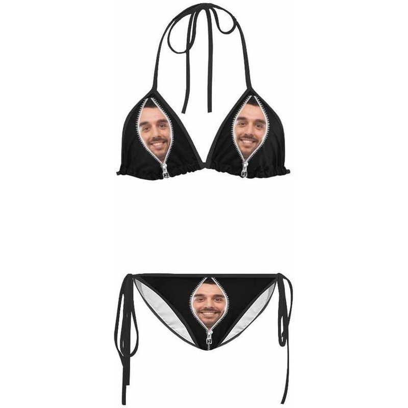 Custom Photo Bikini Personalized Swimsuit — Fashion Accessories
