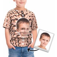 T-Shirt Personnalisé Assorti pour Papa et Fils