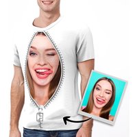 T-shirt personnalisé visage de petite amie