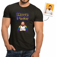 T-shirt Move I Am Gay — T-shirts pour hommes