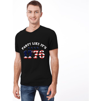 T-shirt personnalisé motif visage Indépendance homme