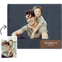 Portefeuille Bifold Photo pour Hommes