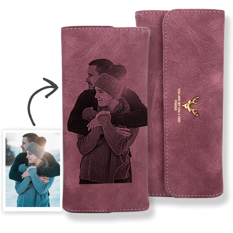 Personalized Long Wallet for Her