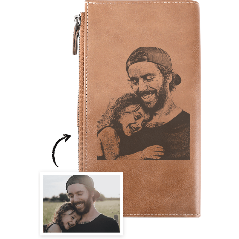 Portefeuille personnalisé pour homme – Mon meilleur papa — Portefeuille Homme