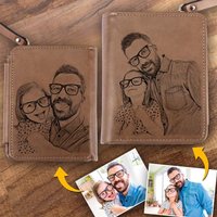 Portefeuille Photo Cadeau pour Papa Je T'aime Papa