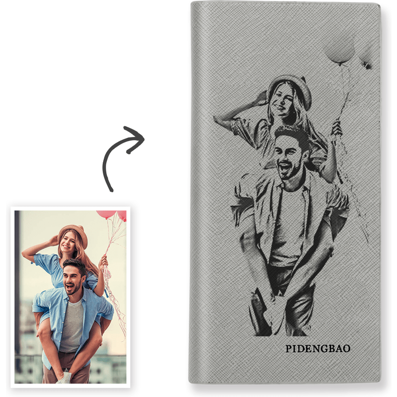 Custom Engraved Wallet – Double-Sided Printing — Wallet Men