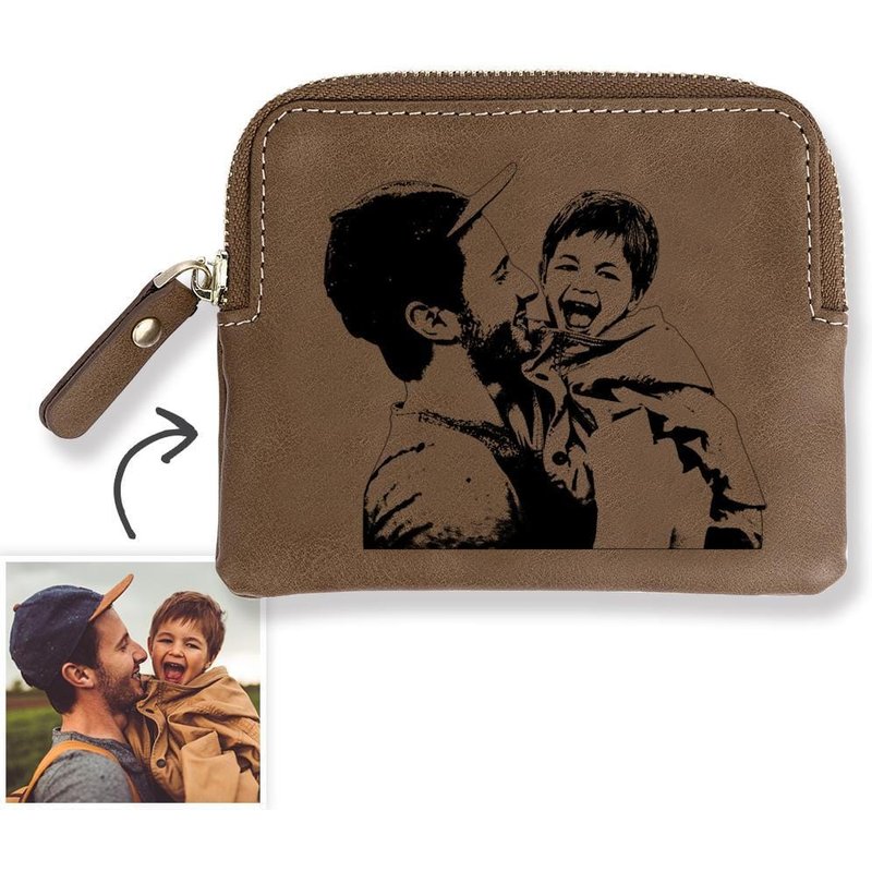 Coin Purse with Photo Double-Sided Printing — Womens Handbags