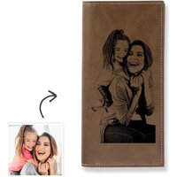 Custom Engraved Wallet for Mom