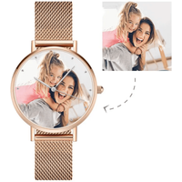 Personalized Photo Watch Christmas Gift — Mens Watches