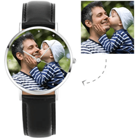 Photo Watch for Dad – Customizable Dial — Mens Watches