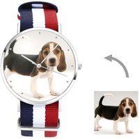 Pet Memorial Photo Watch with Nylon Strap