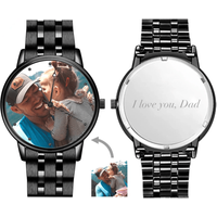 Photo Watch Father's Day Birthday Gift for Dad