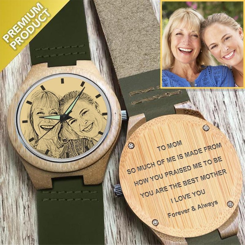 Montre Mémorial avec Photo et Cordon — Montres pour hommes