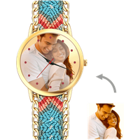 Photo Watch Braided Rope Strap 40mm — Mens Watches