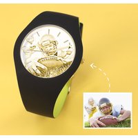 Custom Photo Watch Silicone Band