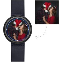 Montre LED tactile avec lanière — Montres pour hommes