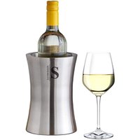 Stainless Steel Wine Chiller with Custom Name