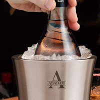 Engraved Stainless Steel Wine Chiller
