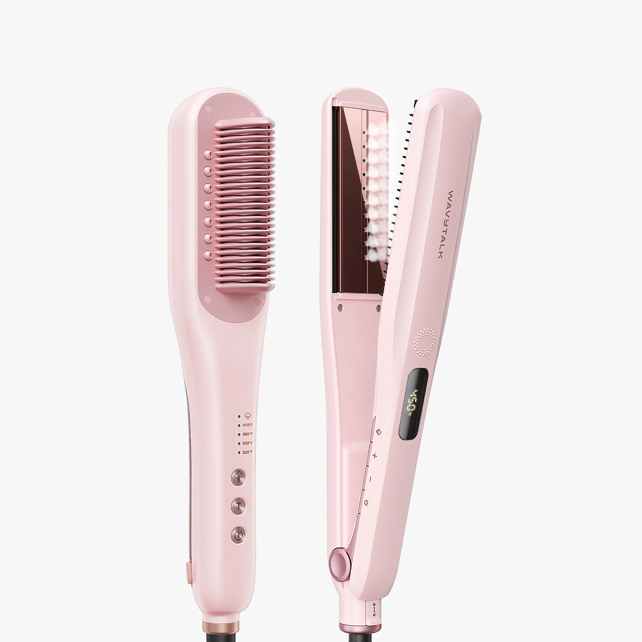 Sleek Steam Duo - Pink — Hair Styling Tools
