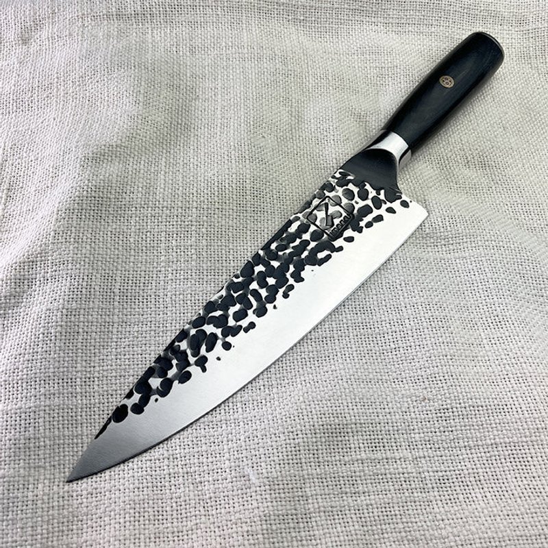 Ensemble de couteaux de chef Hammered Design — Ensemble de couteaux