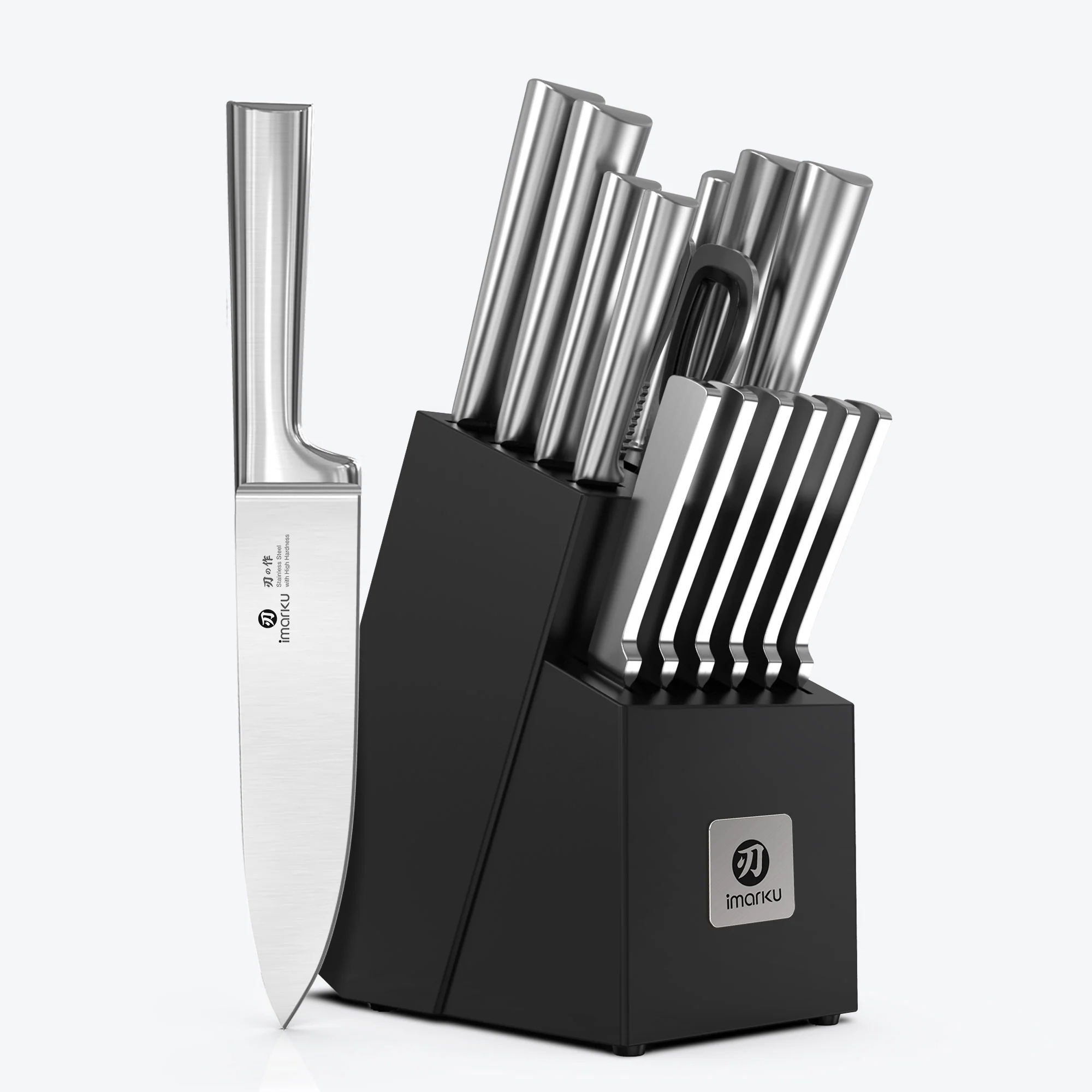 15-Piece kitchen knife set