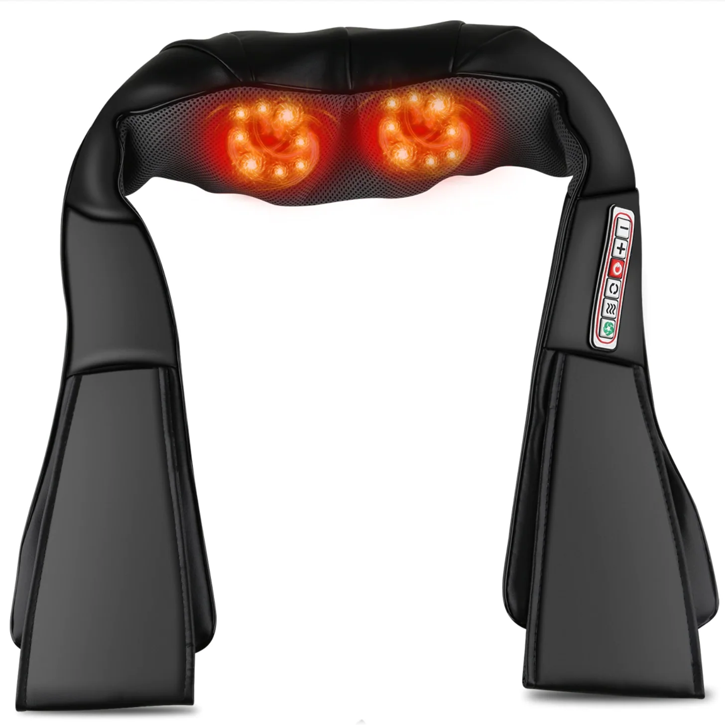 Encalife Massager Shiatsu pour le cou, le dos et les épaules avec chaleur — Masseur de cou