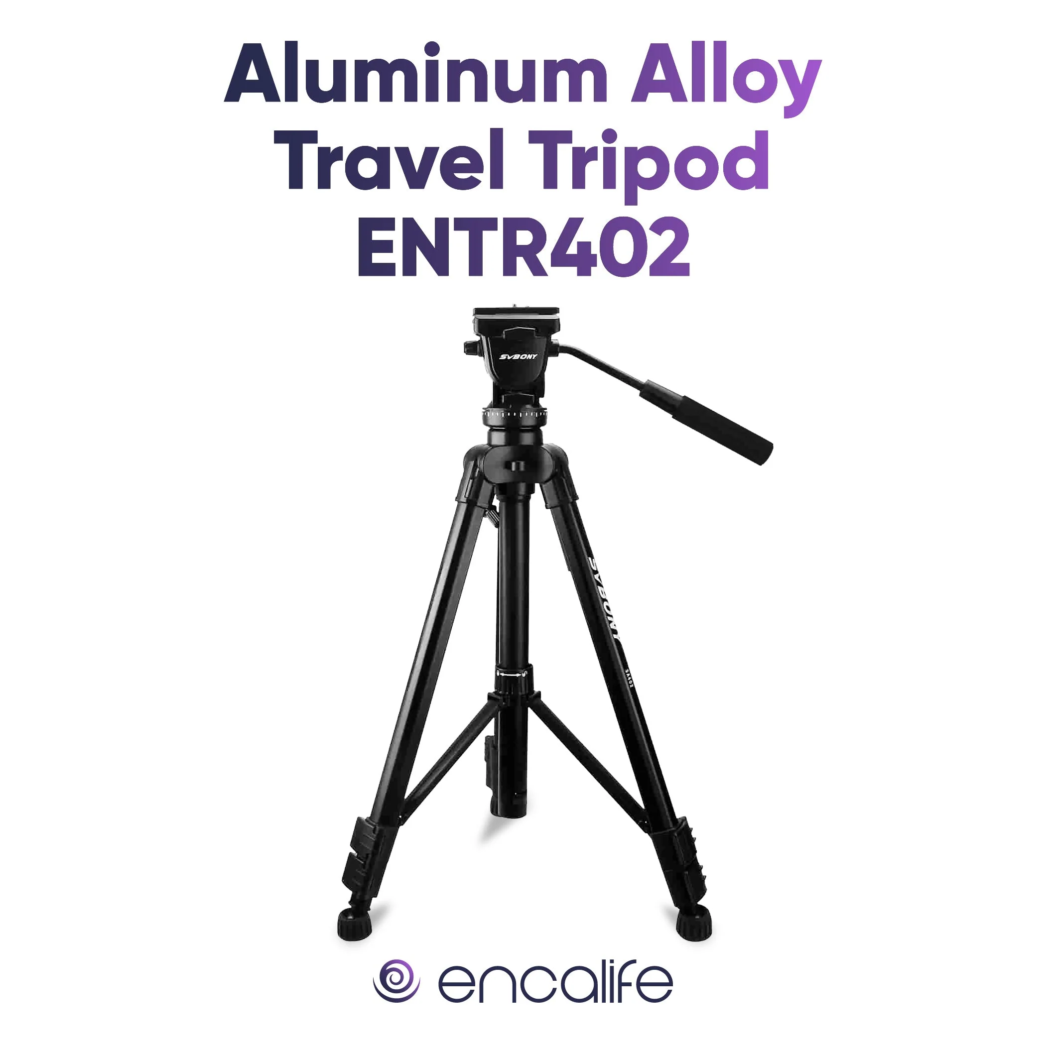 Trépied de Voyage en Alliage d'Aluminium ENTR402 — Accessoires de voyage
