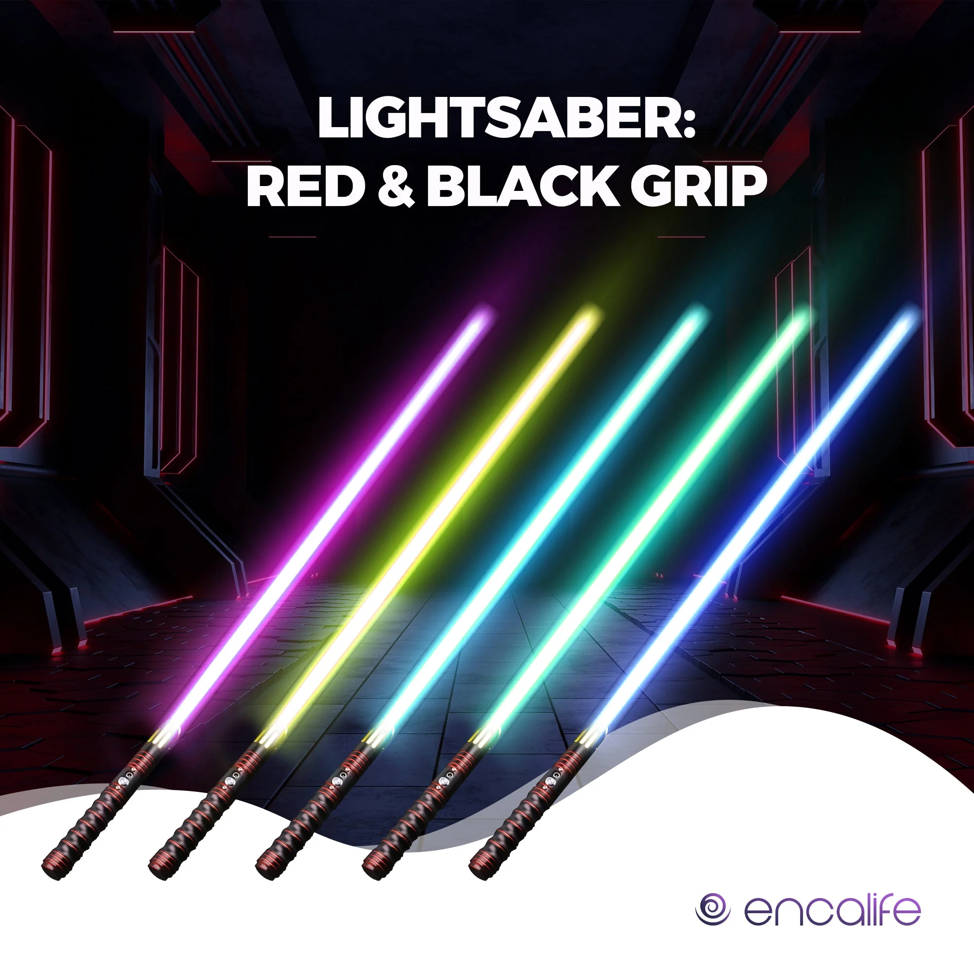 Star Wars Lightsaber | EN-LS09RED — Night Lights & Galaxy Lamps