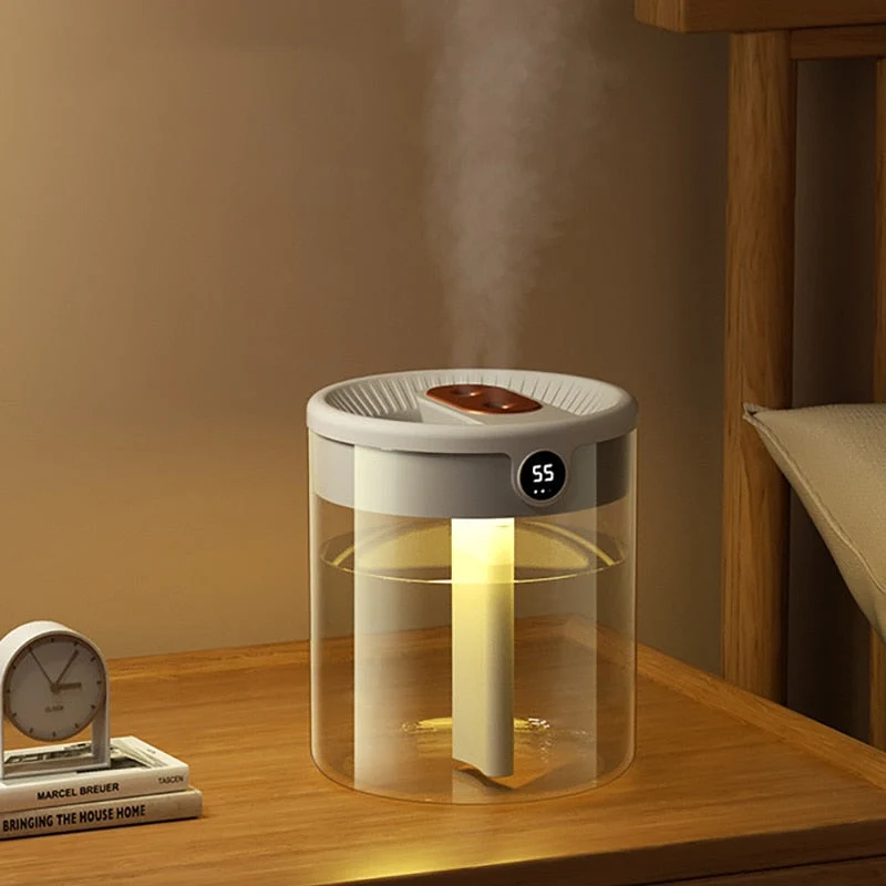 Humidificateur Encalife avec capteur d'humidité intégré et capacité de 2L