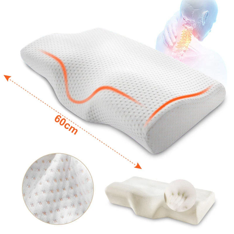 Memory Foam Pillow | Soft Memory Foam Massage Pillow — Pillows