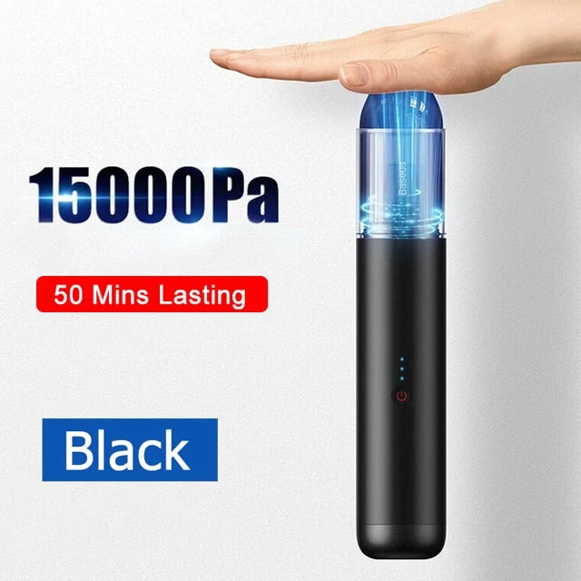 Powerful Handheld Vacuum | With LED Light - Black — Handheld Vacuum