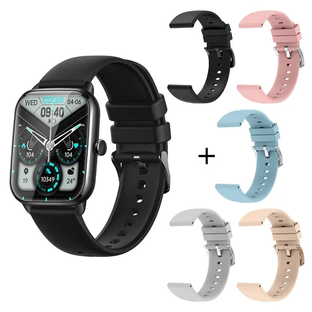 Montre Intelligente Encalife Pro Tracker de Fitness Bluetooth - Noir — Montre intelligente