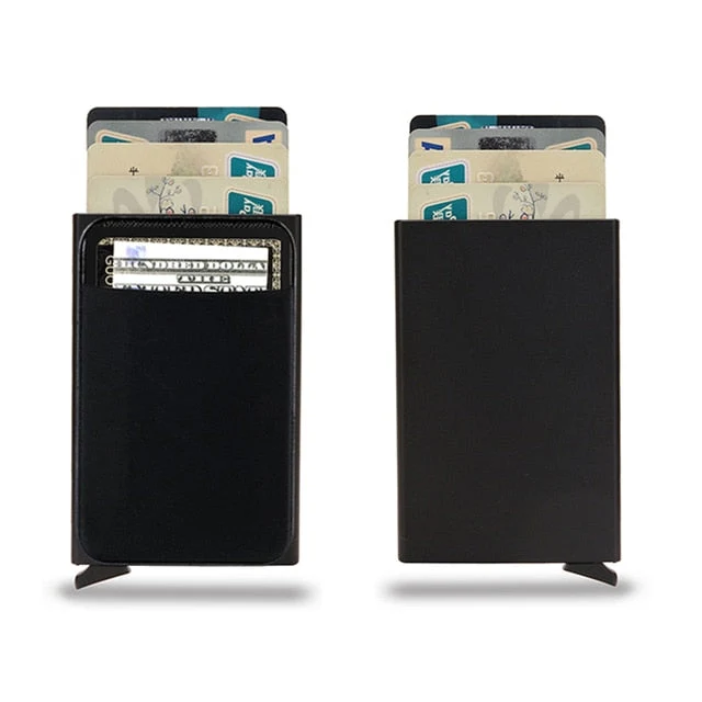 Wallet For Men | Slimline Card Holder - Black — Wallet Men