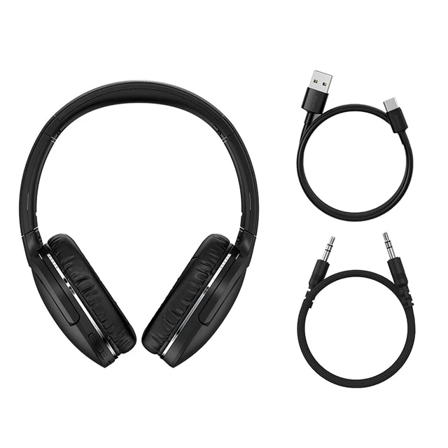 Bluetooth Headphones | Crystal Clear Sound Quality - Black
