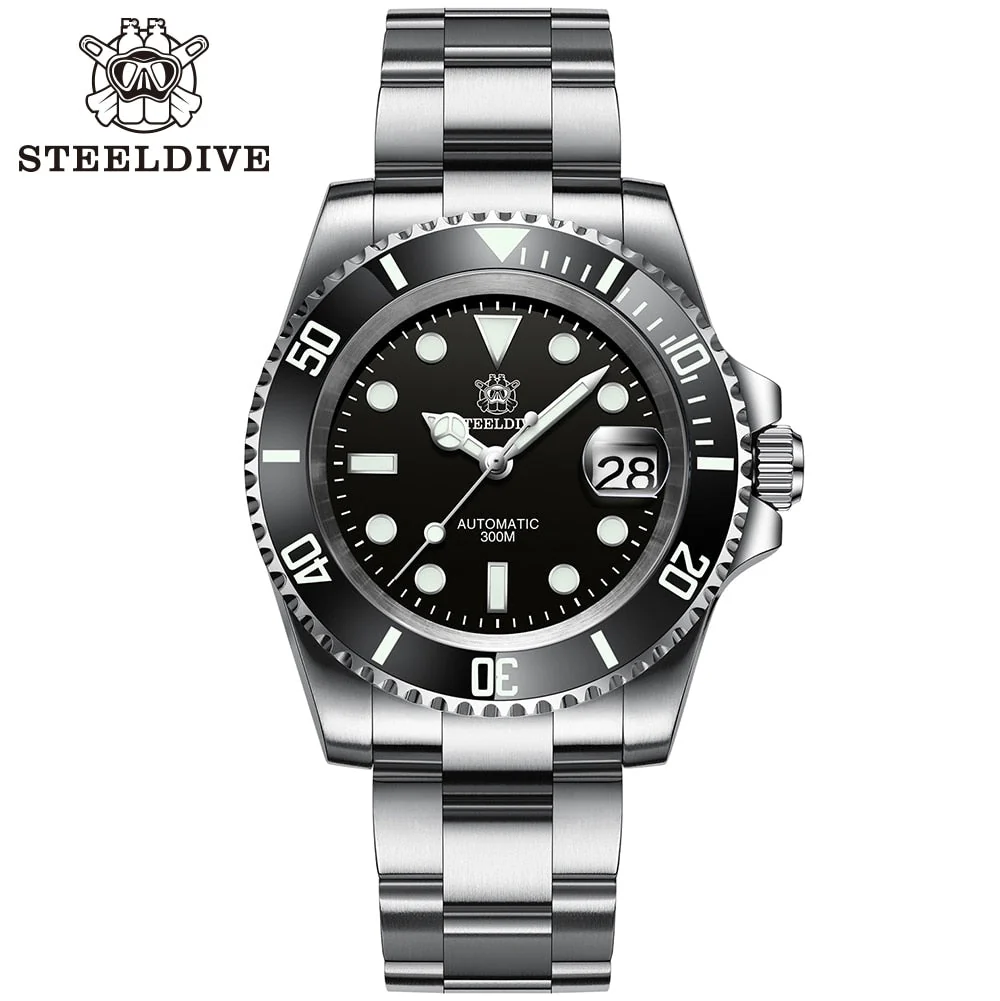 Dive Watch | Accurate Timekeeping Functionalities - Black — Mens Watches