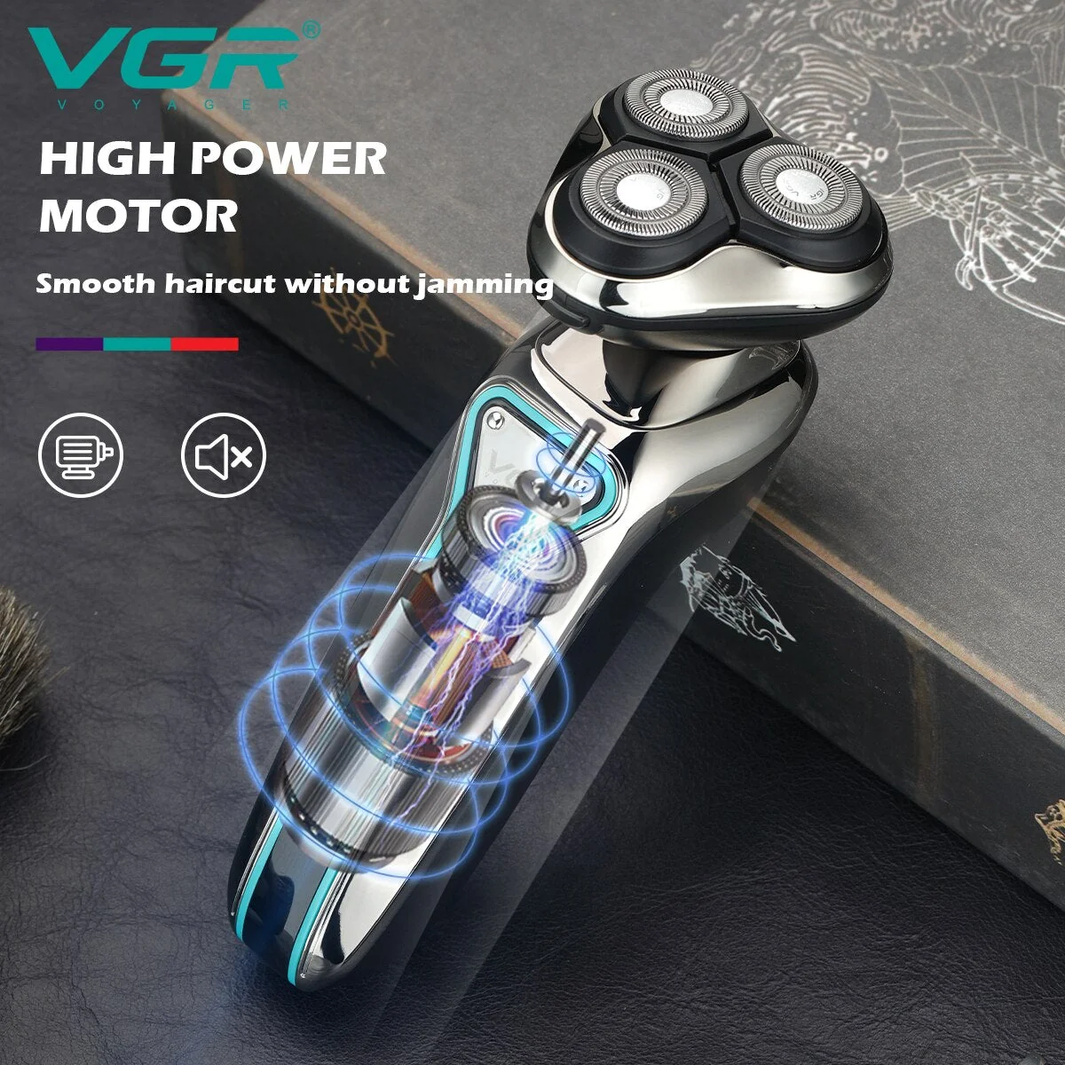 Electric Razor For Men | Built-In Beard Trimmer — Electric Razor Men