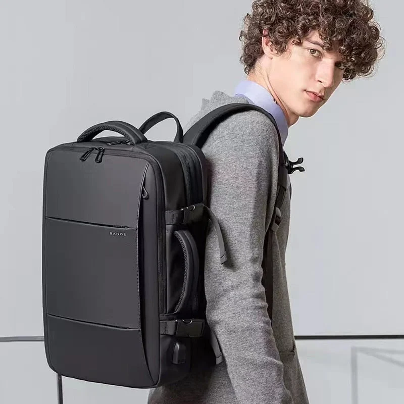 Business And Travel Backpack | Capacious Storage And Adjustable Compartments — Travel Backpack