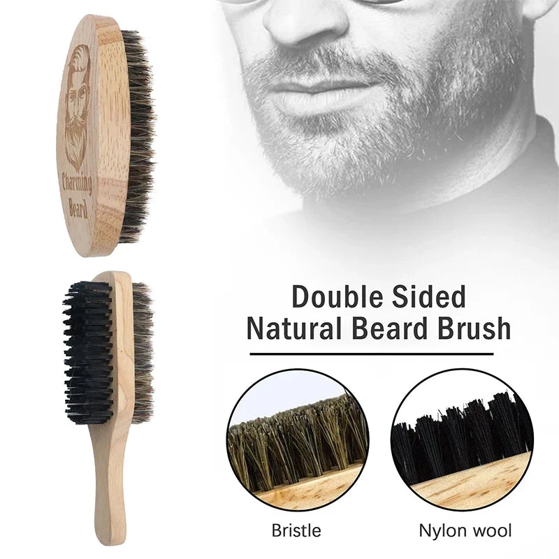 Encalife Eco-Friendly Boar Bristle Men's Shaving Brush