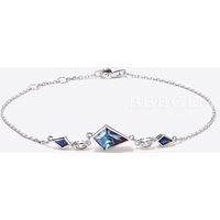Bracelet en Alexandrite Taillé en Kite pour Mariages — Bracelet Femme