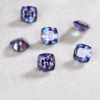 Cushion Cut Alexandrite Gemstone Wholesale June Birthstone — Birthstone Necklace