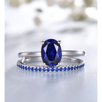 Bandeau de Mariage en Saphir à Quatre Pattes Confort Petite