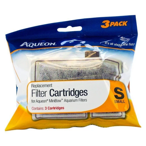 Aqueon Cartouche de Filtre de Remplacement QuietFlow Petite 3 Paquet — Accessoires pour aquariums