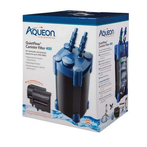 Aqueon, QuietFlow Canister Filter 400, 1 Count — Aquarium Accessories