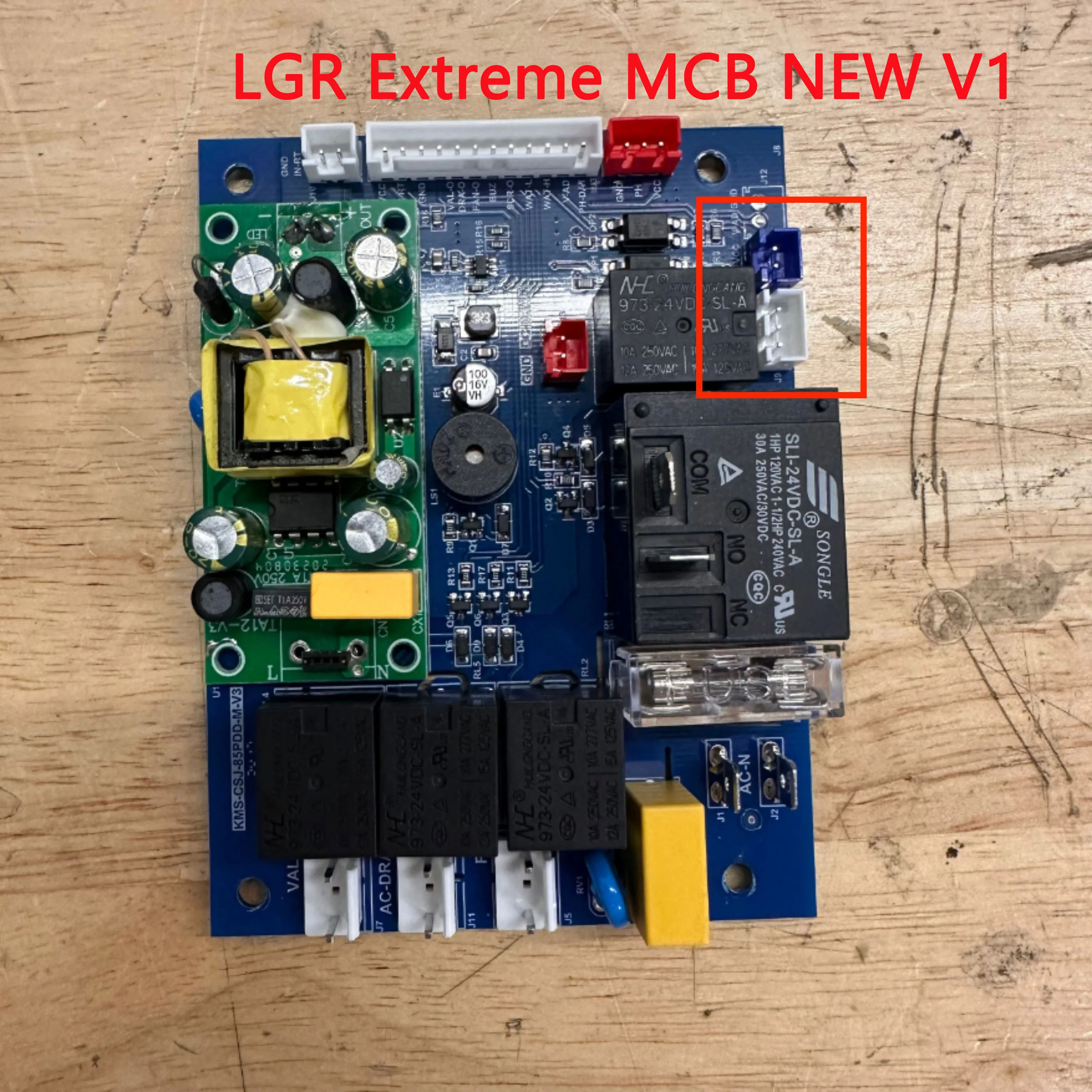 Main control board for commercial restoration dehumidifier Storm LGR Extreme 85 Pint — Humidifier