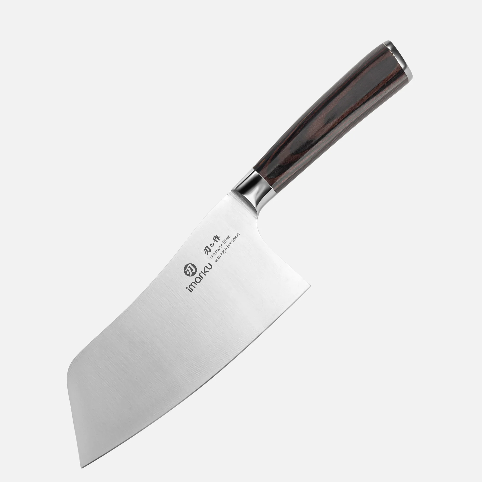 Hachoir à viande Merlot avec poignée ergonomique en Pakkawood — Couteaux de cuisine