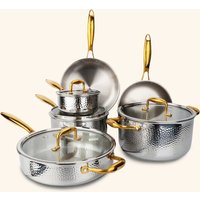 Imarku Stainless Steel Pots and Pans Set