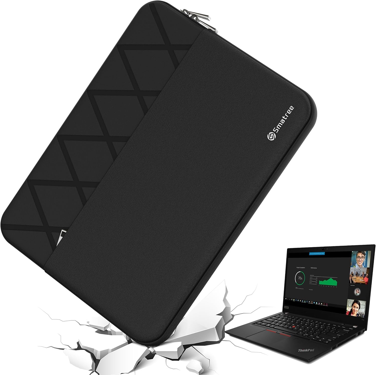 Étui Smatree 14 po pour portable Lenovo ThinkPad T14/P14s — Accessoires pour ordinateurs portables